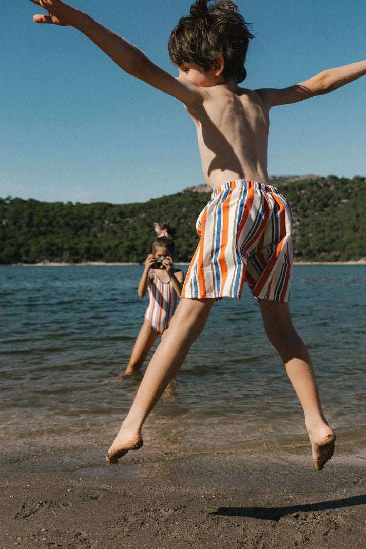MIRANDA STRIPES SWIM SHORT