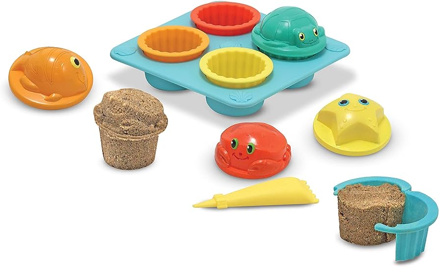 SAND CUPCAKE BEACH TOY