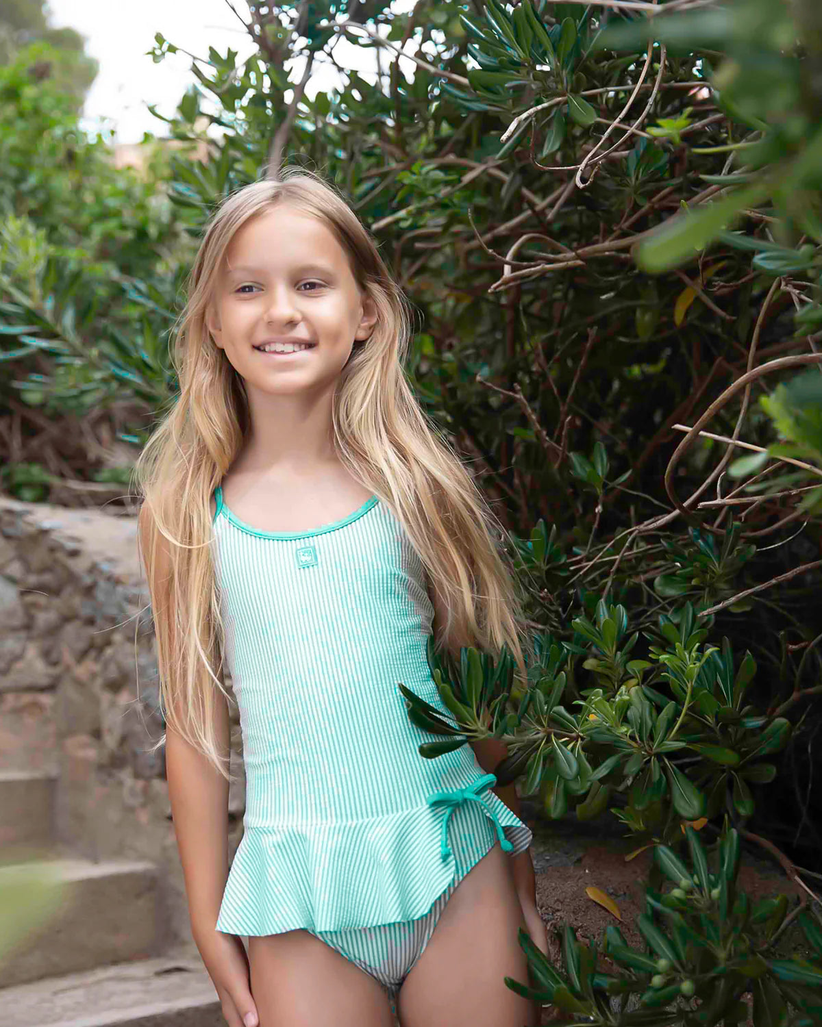 PERAS GIRL'S SWIMSUIT V