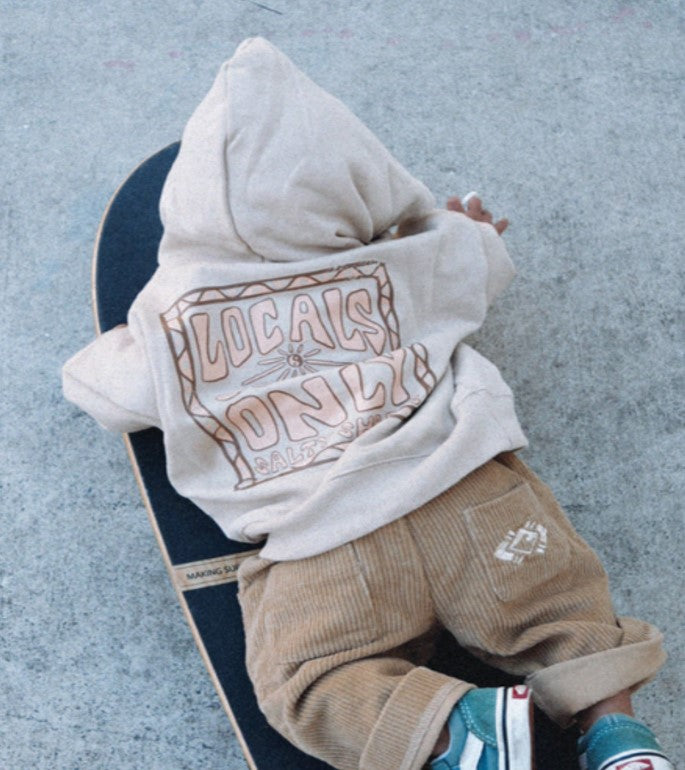 LOCALS ONLY BEACH HOODIE GROMS