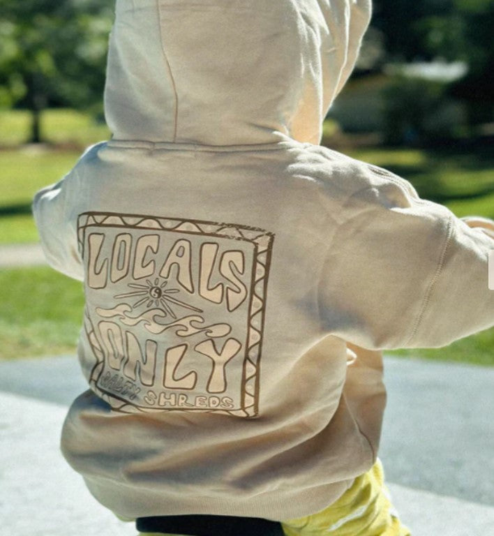 LOCALS ONLY BEACH HOODIE GROMS
