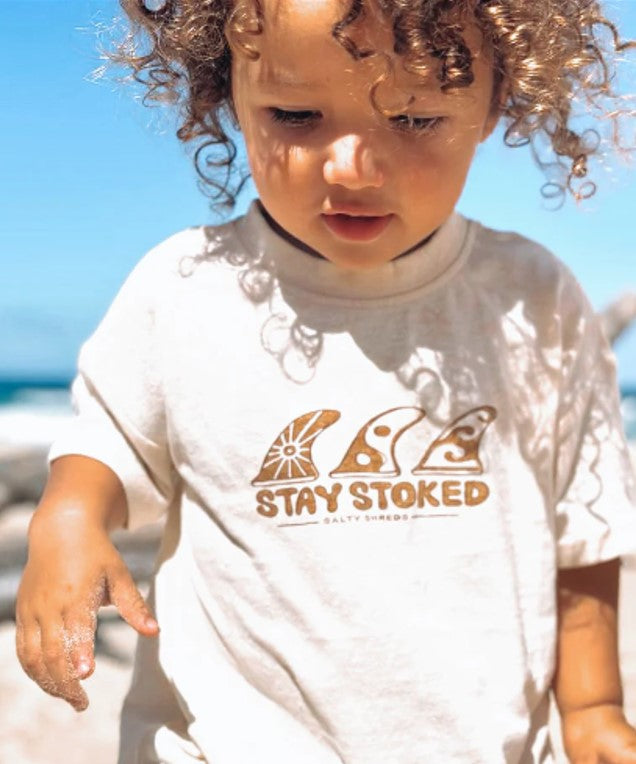 STAY STOKED HEMP TEE GROMS