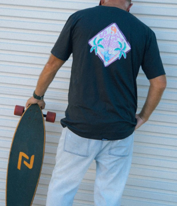 YIN YANG OCEAN LIFE ORGANIC TEE ADULT