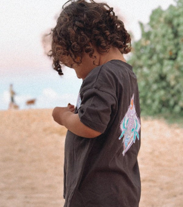 YIN YANG OCEAN LIFE ORGANIC TEE BOYS
