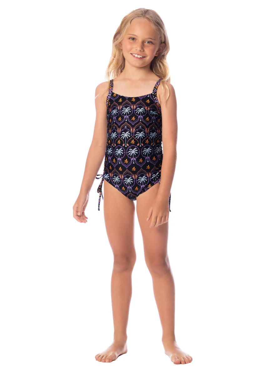 MIDNIGHT PALM LULU ONE PIECE
