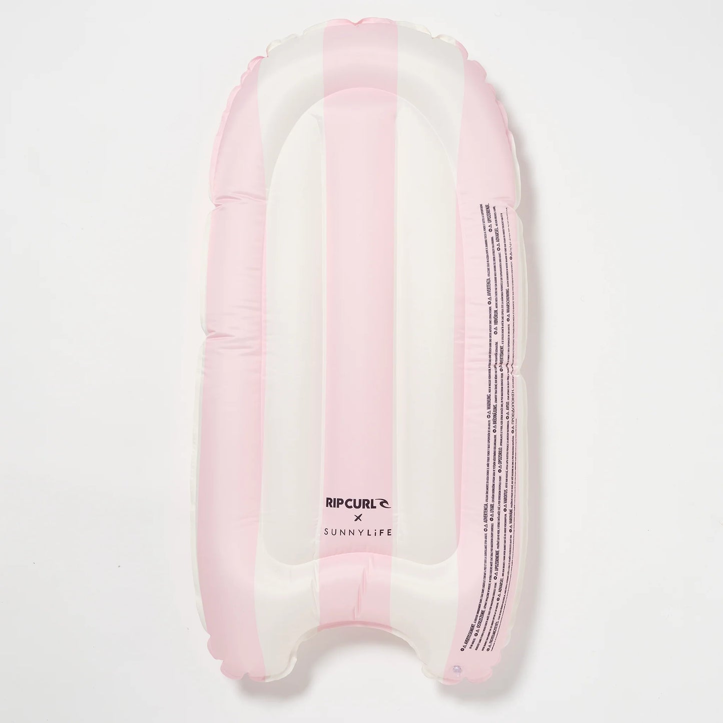 KIDS SURF MAT DOLPHIN SURF PINK STRIPE