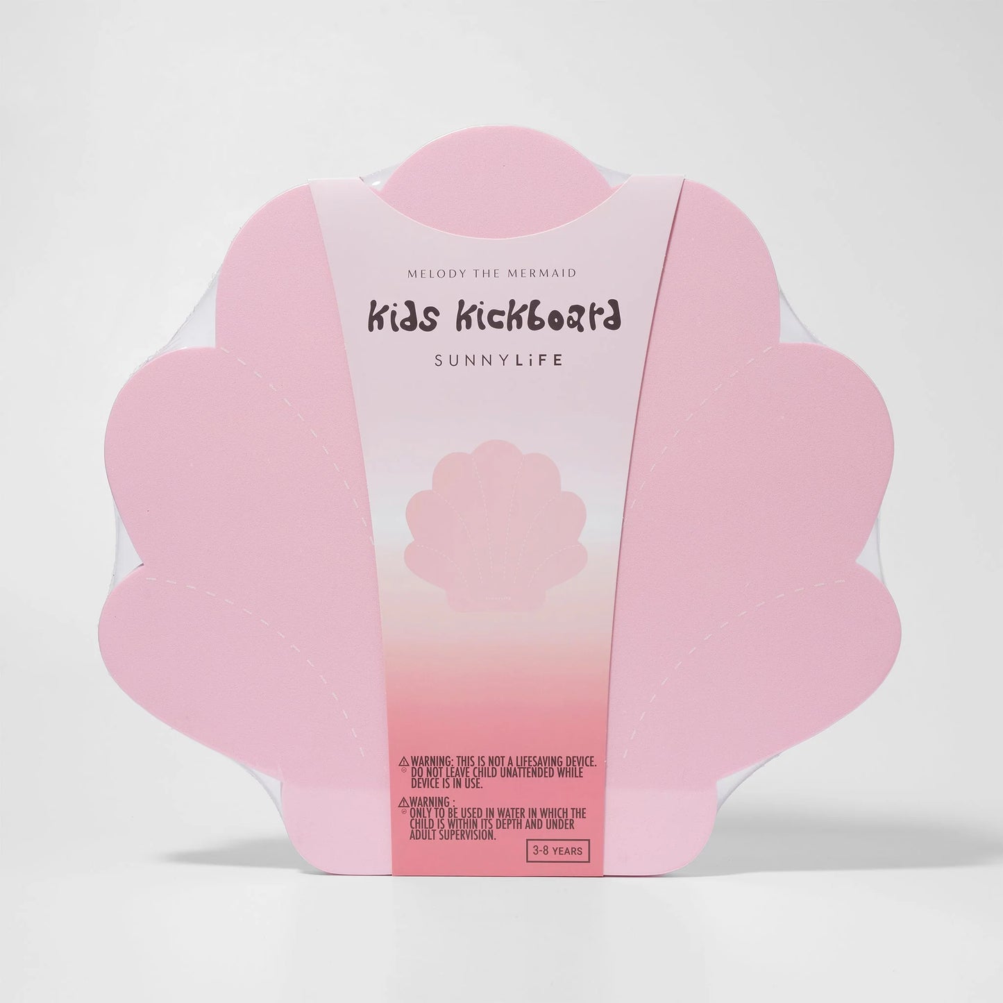 KIDS KICKBOARD MELODY THE MERMAID PINK