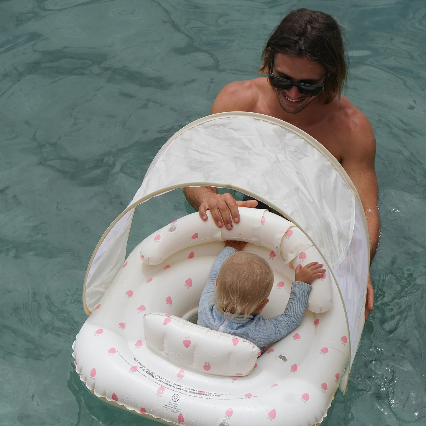 INTERACTIVE BABY FLOAT STRAWBERRY SUNSHINE PINK