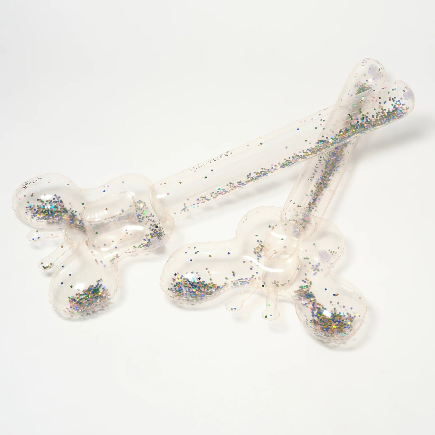 KIDS INFLATABLE NOODLE COTTON CANDY GLITTER
