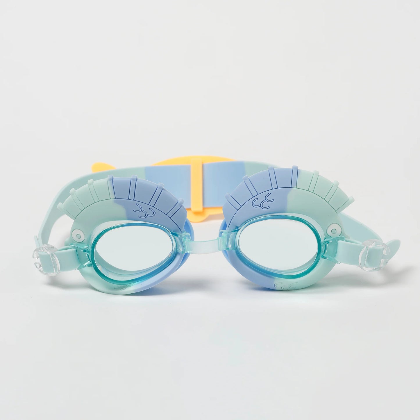 MINI SWIM GOGGLES FINN THE FISH AQUA