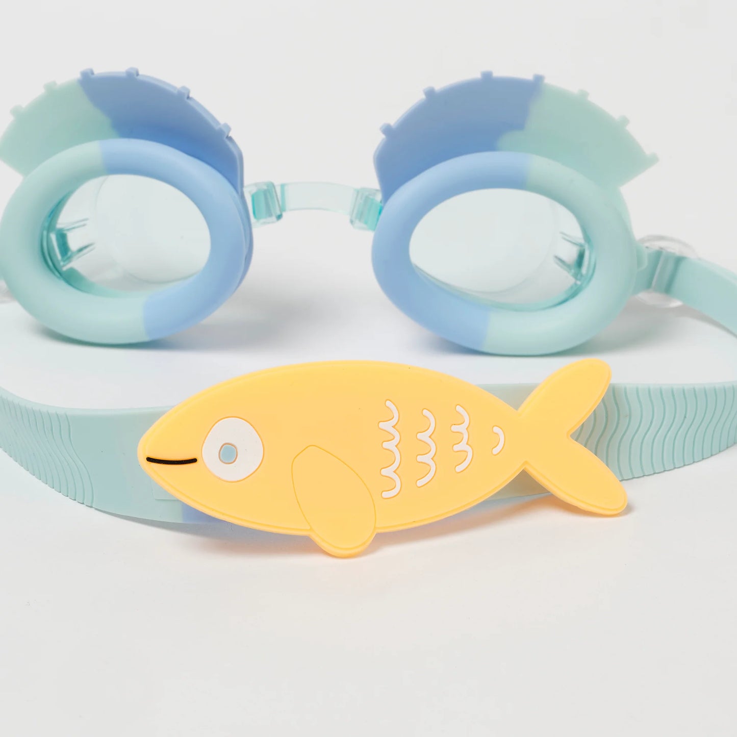 MINI SWIM GOGGLES FINN THE FISH AQUA