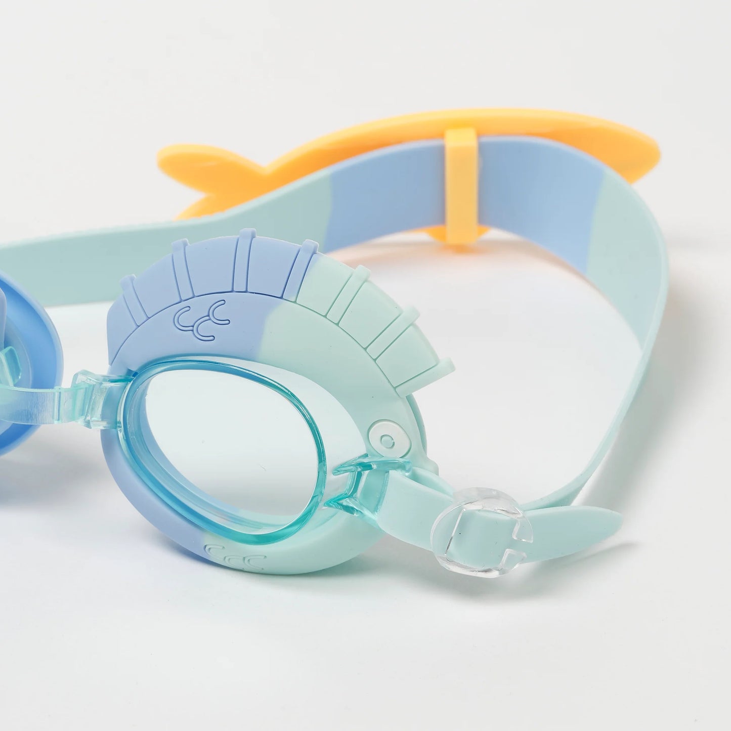 MINI SWIM GOGGLES FINN THE FISH AQUA