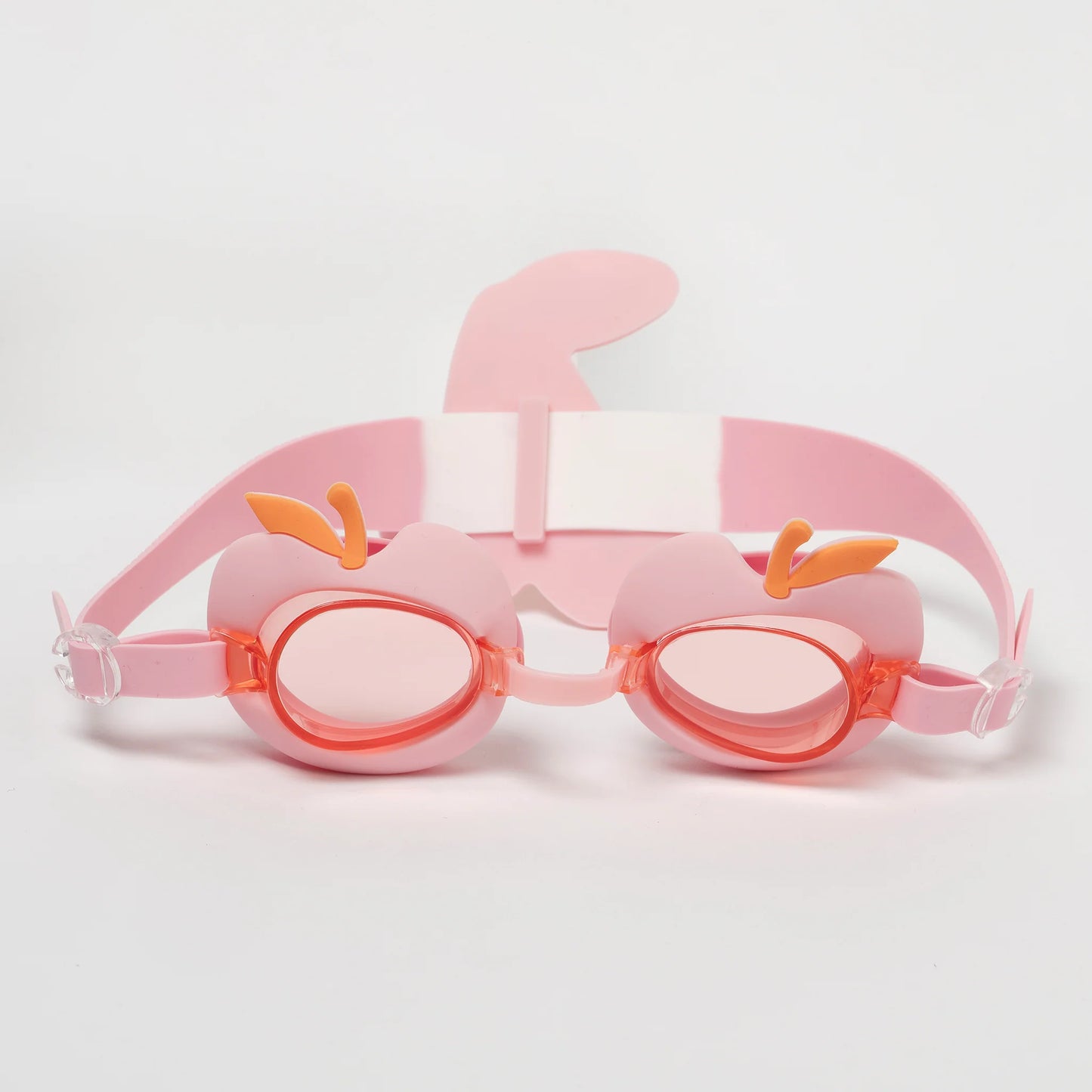 MINI SWIM GOGGLES COTTON CANDY CHERRY
