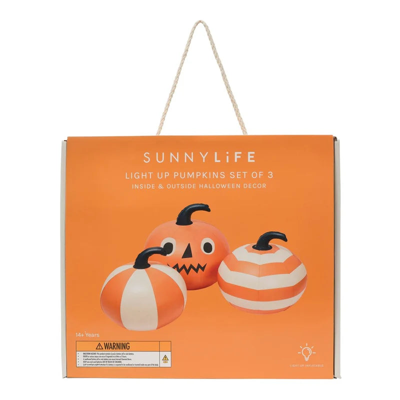 LIGHT UP PUMPKINS ORANGE