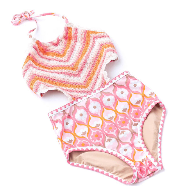 CROCHET HALTER TRIKINI