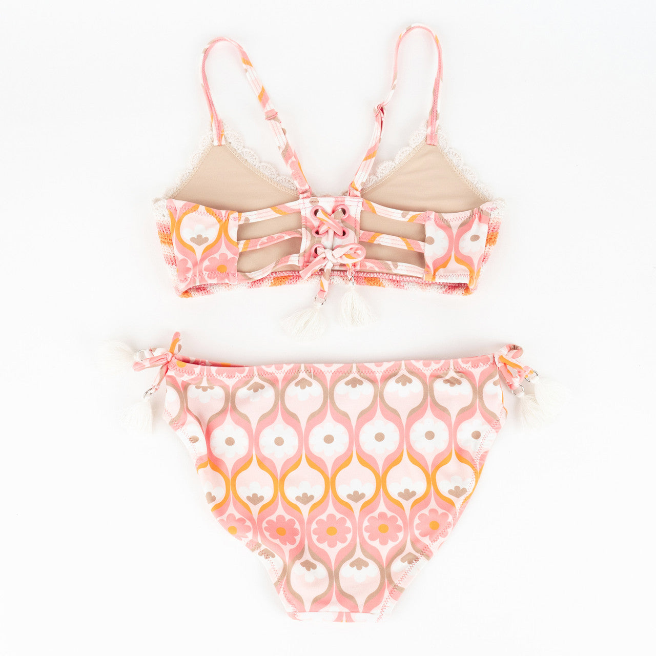 CROCHET TIE BACK BIKINI