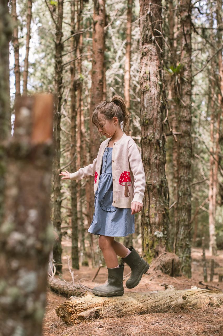 HONGOS CRUDOS CARDIGAN SWEATER