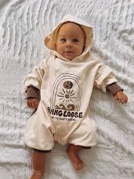BAGGY HODDED JUMPSUIT HANG LOOSE VINTAGE