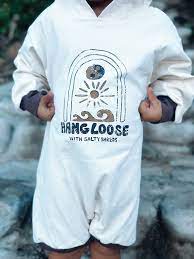 BAGGY HODDED JUMPSUIT HANG LOOSE VINTAGE