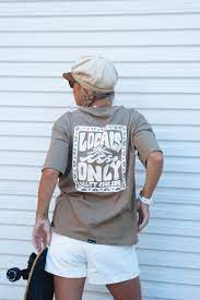 LOCALS ONLY ORGANIC LOOSE TEE UNISEX