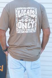 LOCALS ONLY ORGANIC LOOSE TEE UNISEX