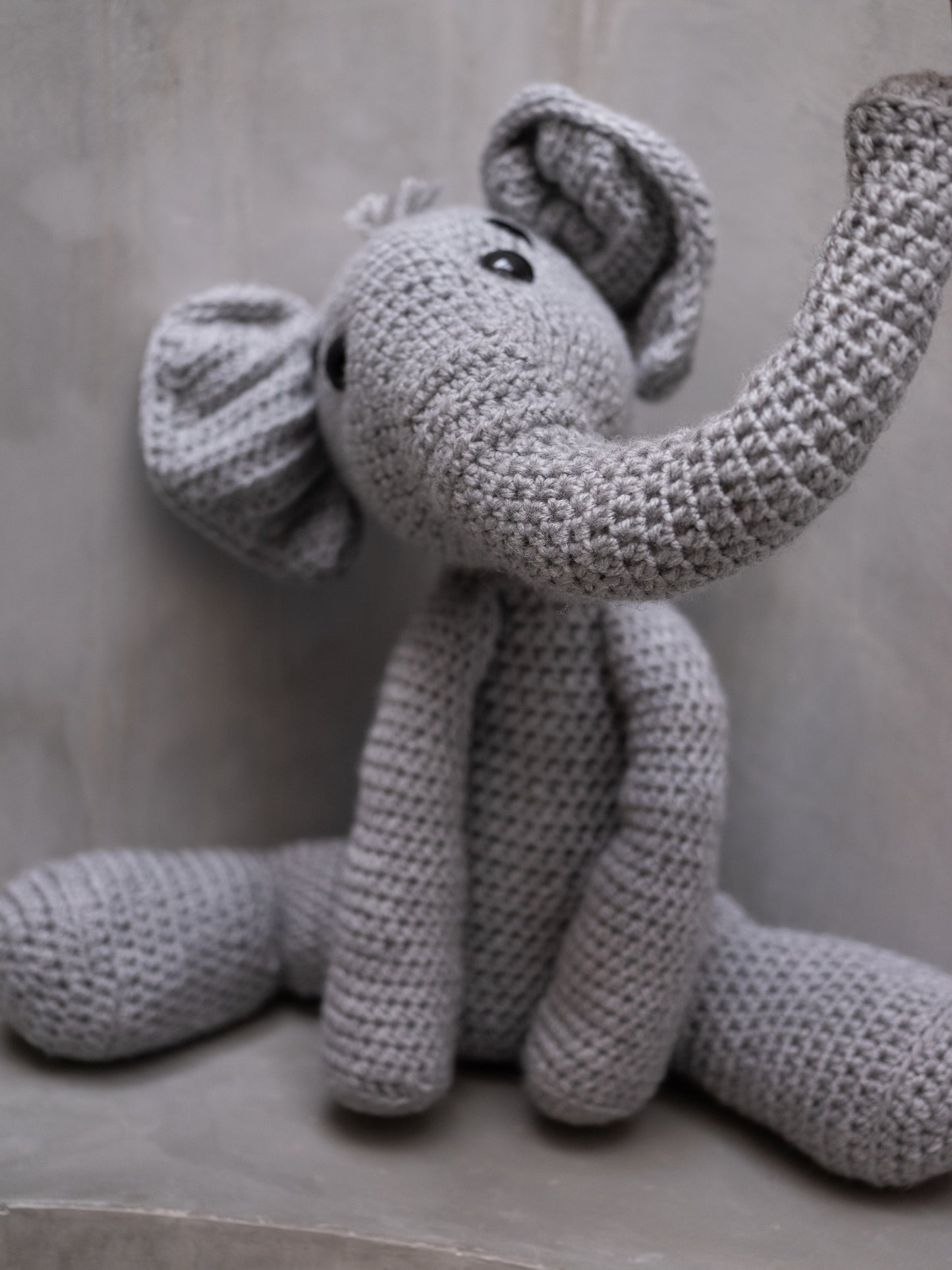 GRAY ELEPHANT PLUSH
