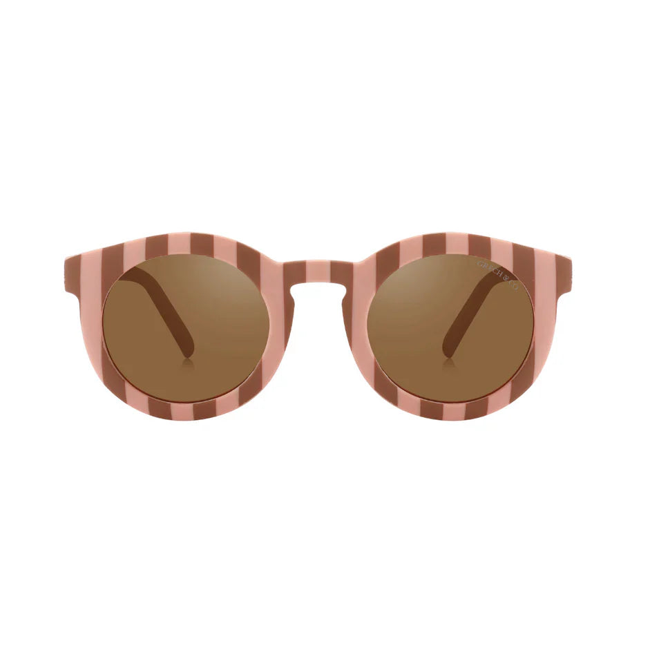 SUSTAINABLE SUNGLASSES STRIPES SUNSET