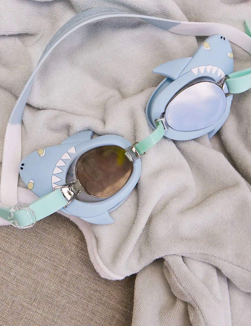 MINI SWIM GOGGLES SALTY THE SHARK