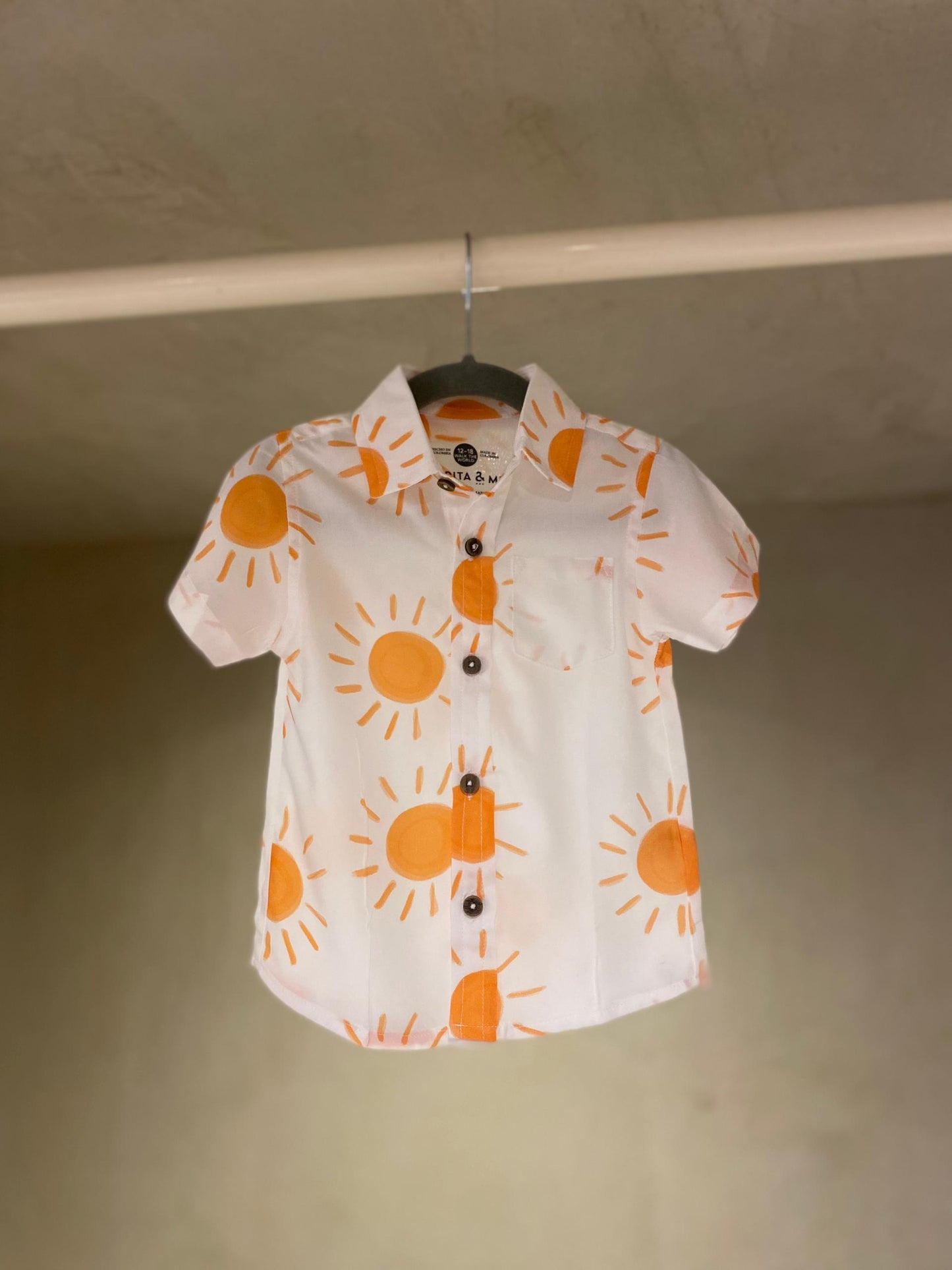 SOL SOLECITO MINI BUTTON SHIRT