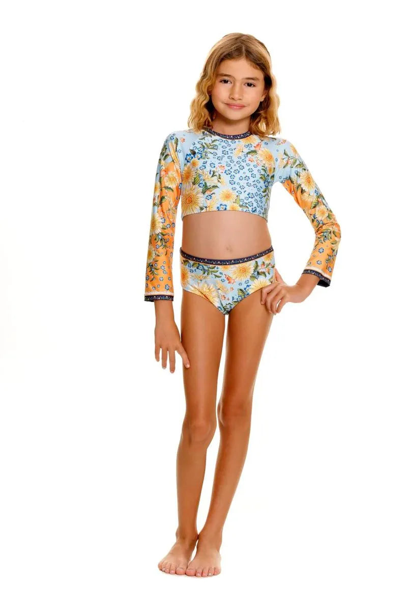 CARAMEL JARDIM BIKINI LONG SLEEVES