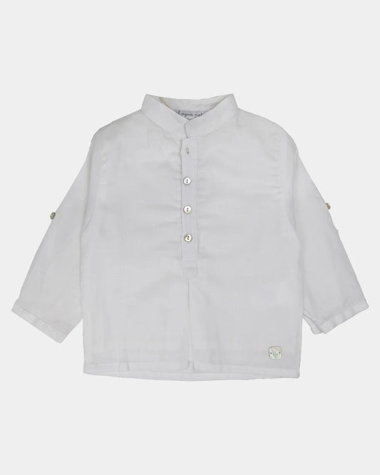 CAMISA MAO LINO BLANCO