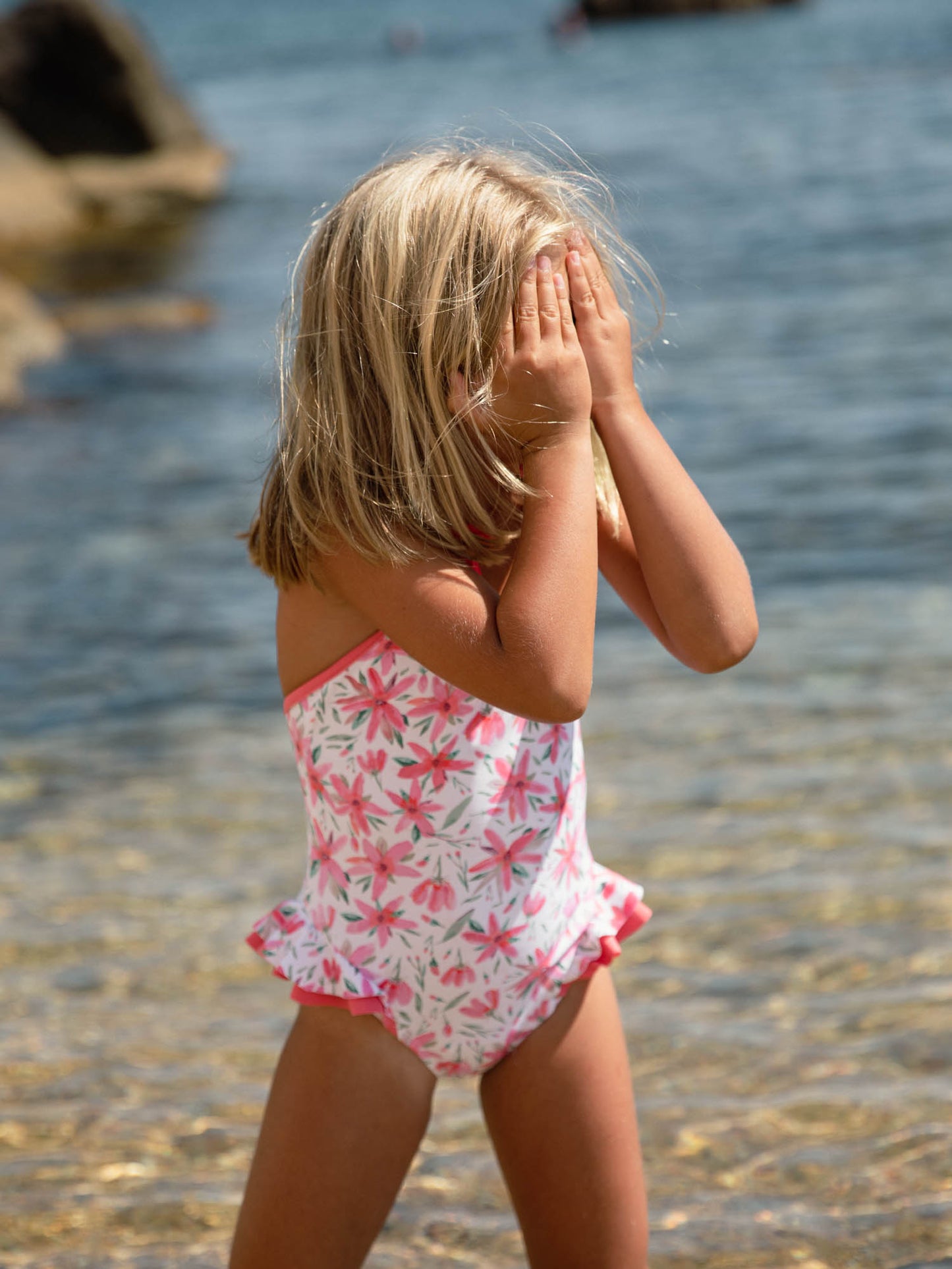 PINKY GIRL'S SWIMSUIT