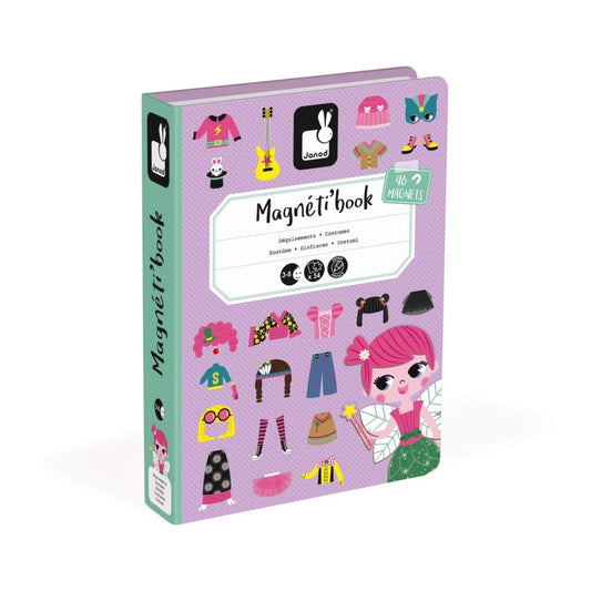 MAGNETIC BOOK GIRL'S COSTUME