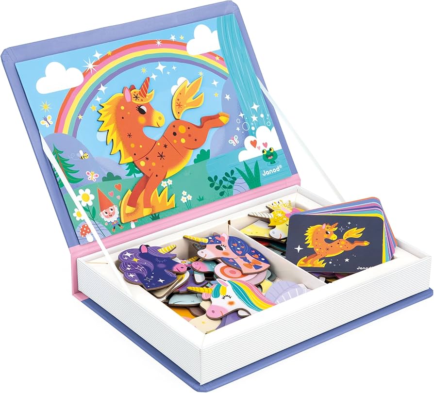 MAGNETIC BOOK UNICORN