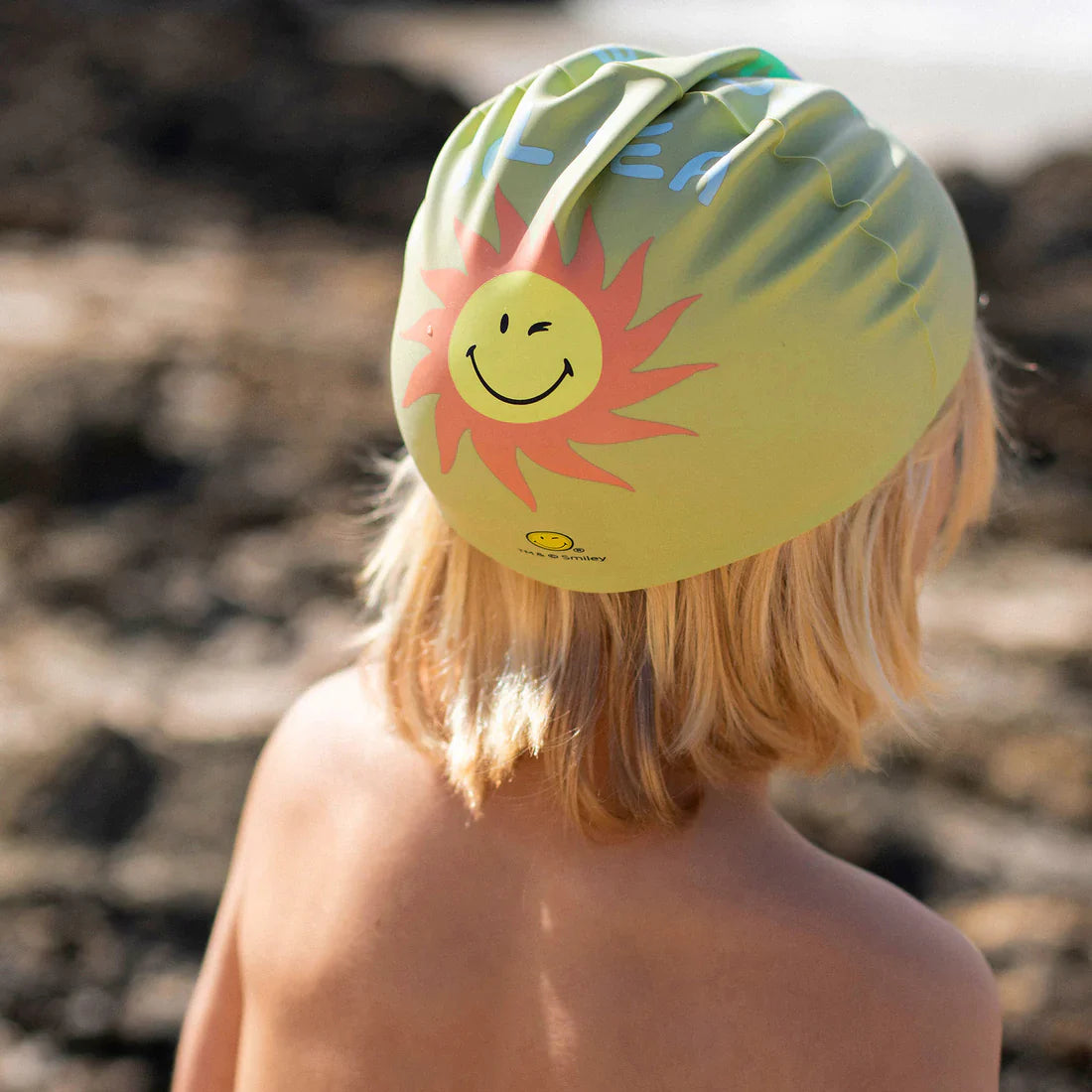 SWIMMING CAP SMILEY WORLD SOL SEA