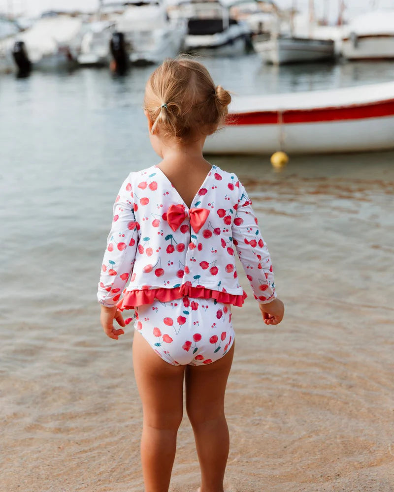 CEREZA GIRL'S BIKINI LONG SLEEVE