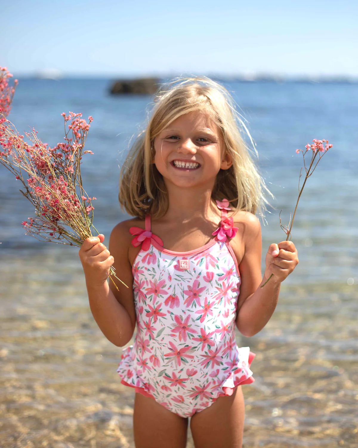 PINKY GIRL'S SWIMSUIT