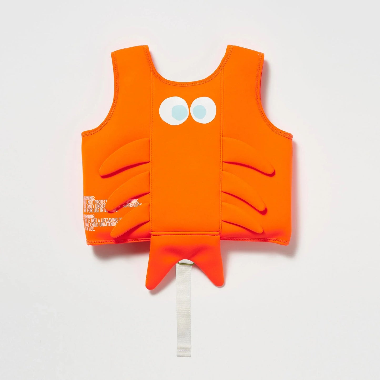 SWIM VEST SONNY THE SEA CREATURE NEON ORANGE