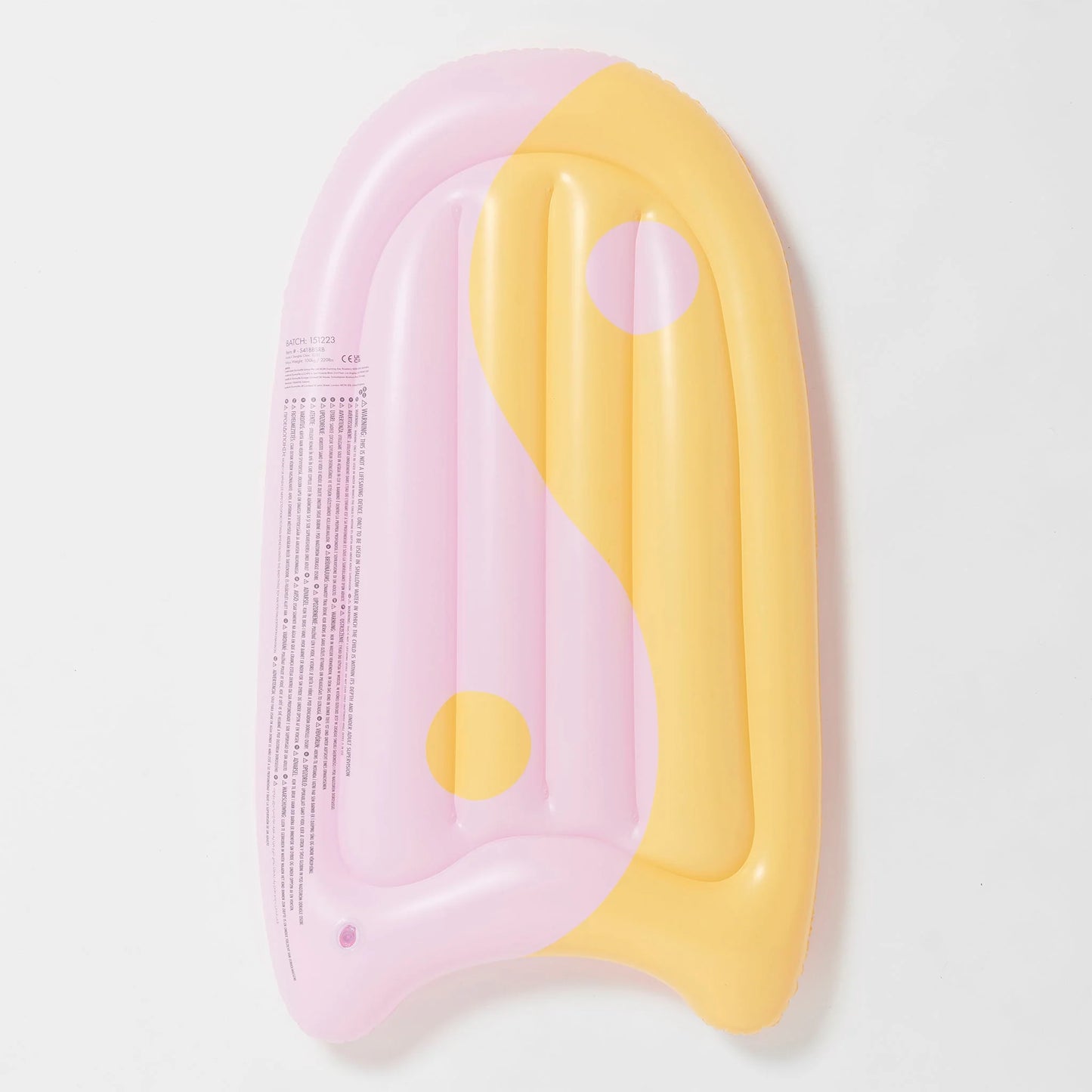 INFLATABLE BODY BOARD SUMMER SHERBET