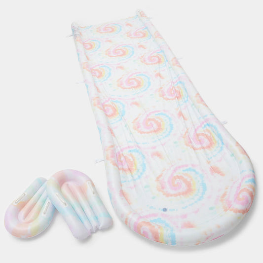 SLIPE SLIDE AND BOGGIE BOARD SET TIE DYE