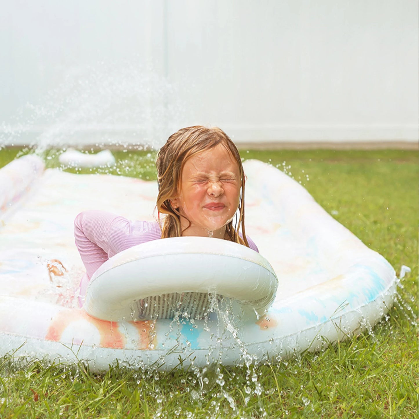 SLIPE SLIDE AND BOGGIE BOARD SET TIE DYE