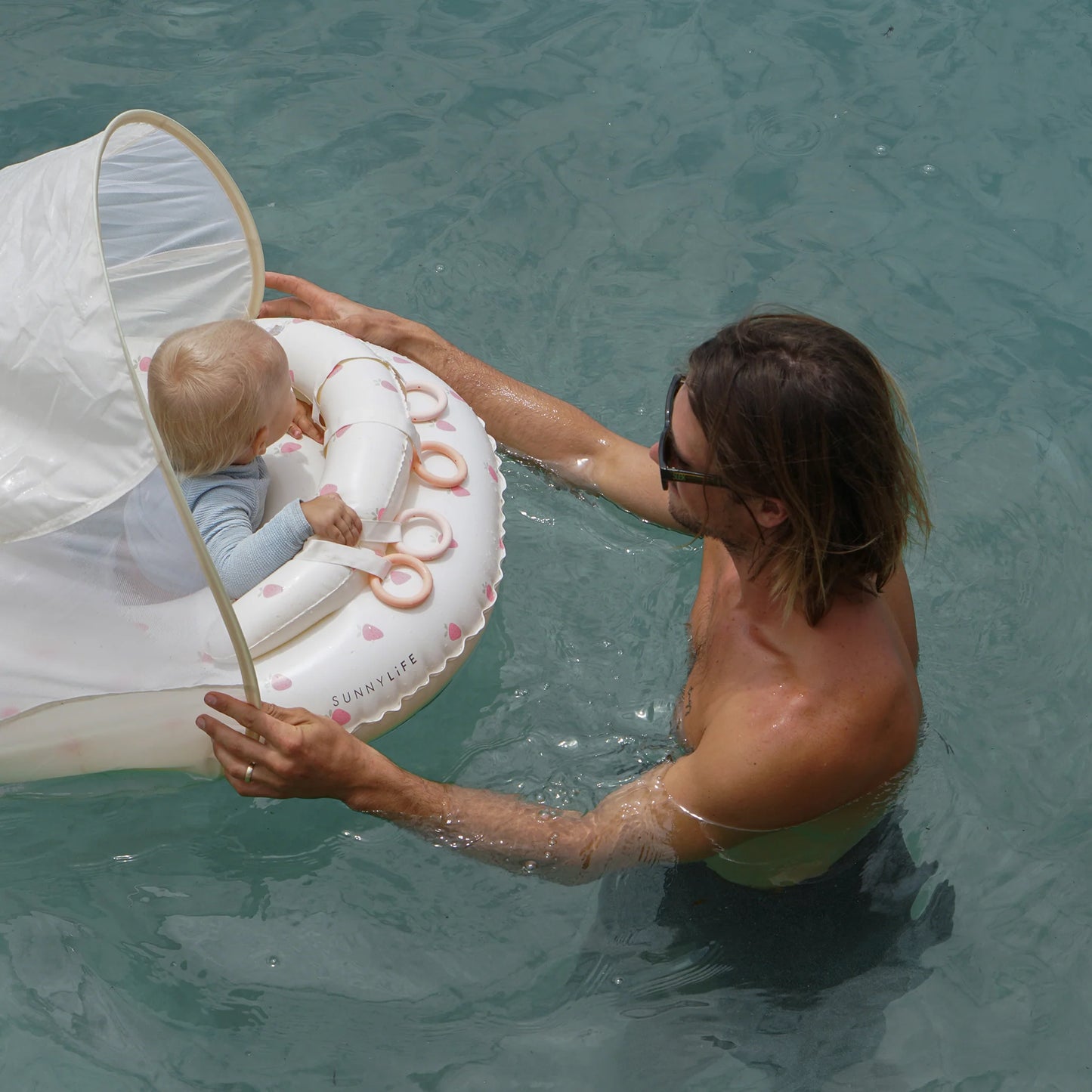 INTERACTIVE BABY FLOAT STRAWBERRY SUNSHINE PINK
