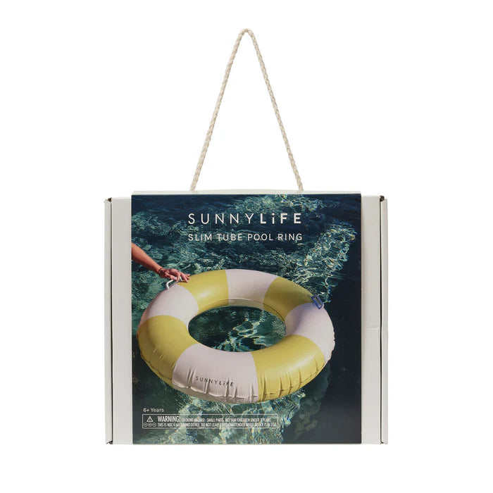 SLIM TUBE POOL RING CITRUS