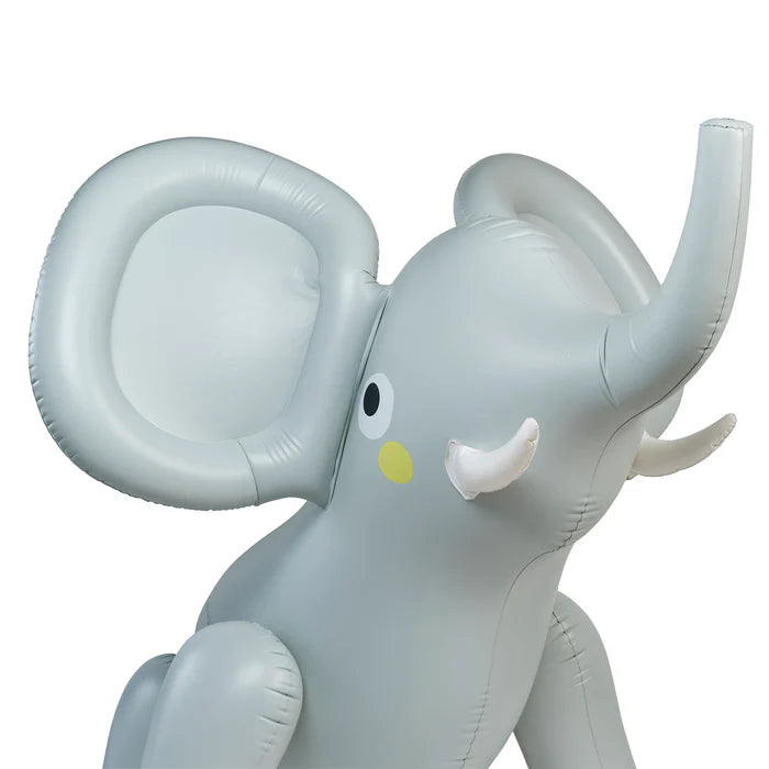 INFLATABLE GIANT SPRINKLER ELI THE ELEPHANT GREY