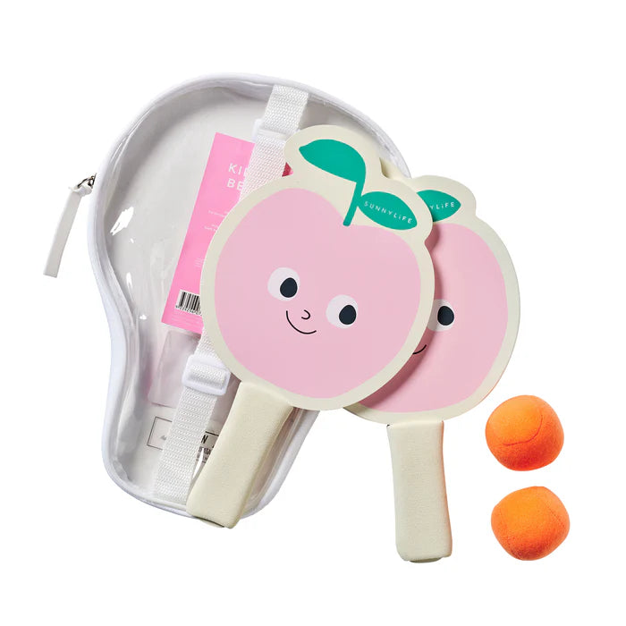 VELCRO BEACH BATS POPPY THE PEACH