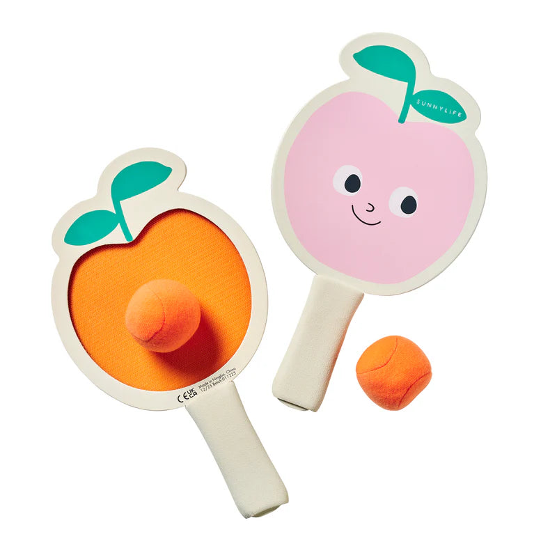 VELCRO BEACH BATS POPPY THE PEACH