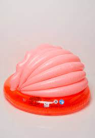 KIDDY POOL SHELL NEON CORAL