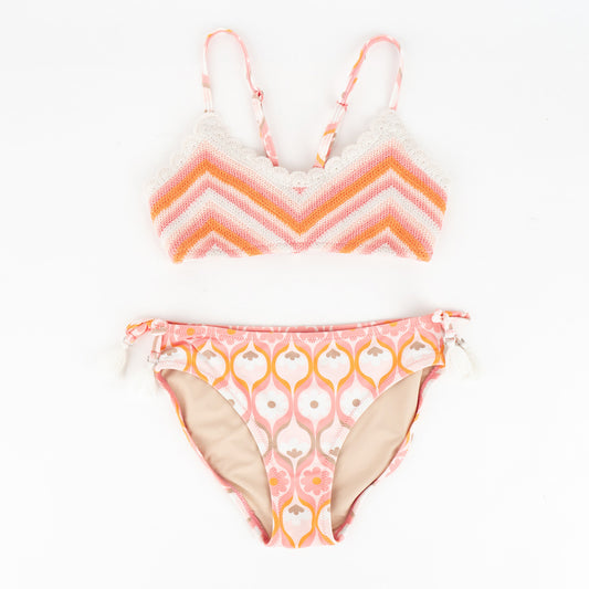 CROCHET TIE BACK BIKINI