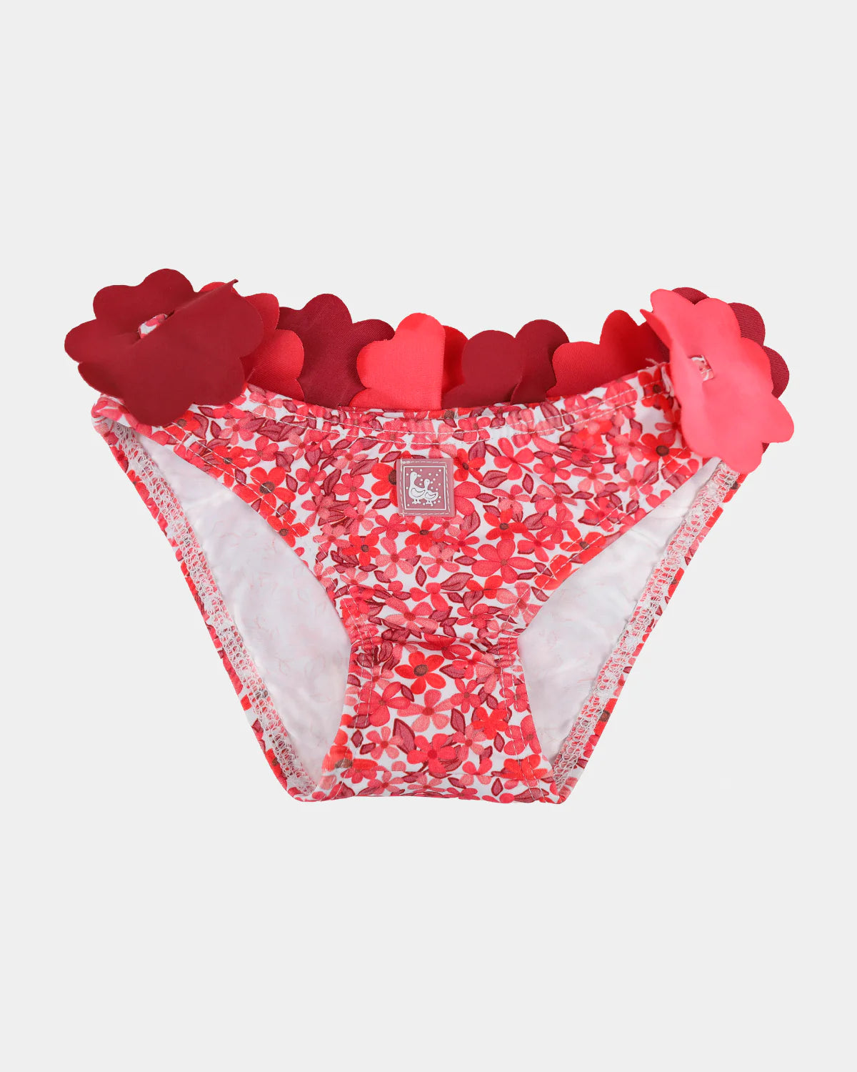 FLORAL GIRL'S BIKINI LONG SLEEVE