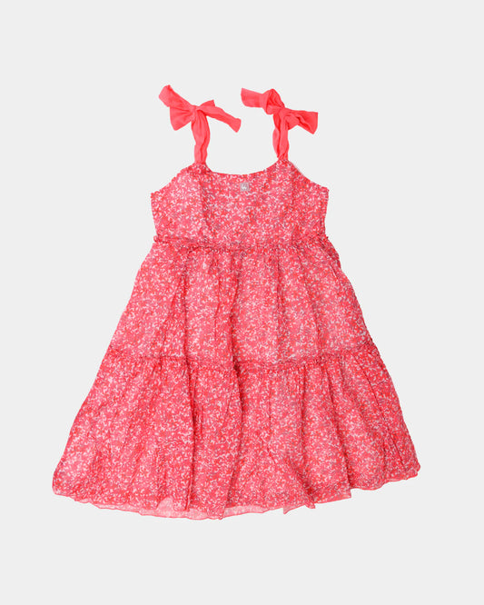 FLORAL DRESS VOILE